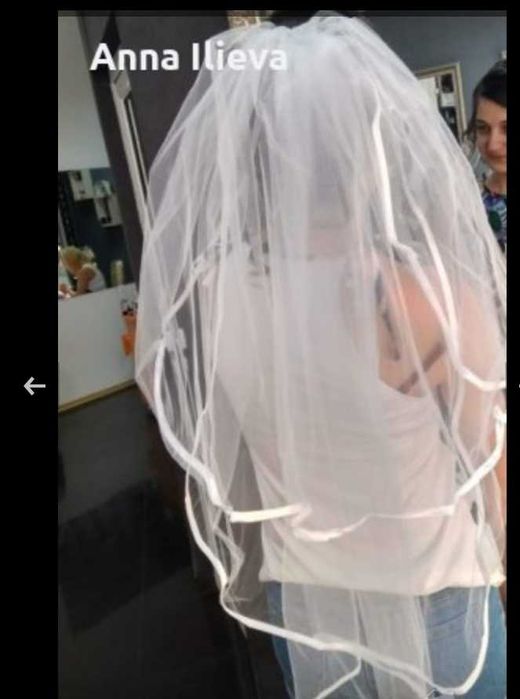 Промо - Сватбена рокля + воал + обръч