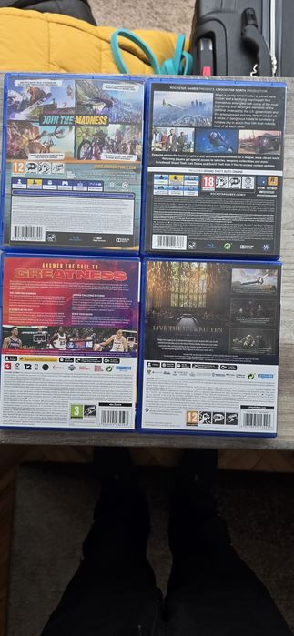 Playstation 4 and 5 Games