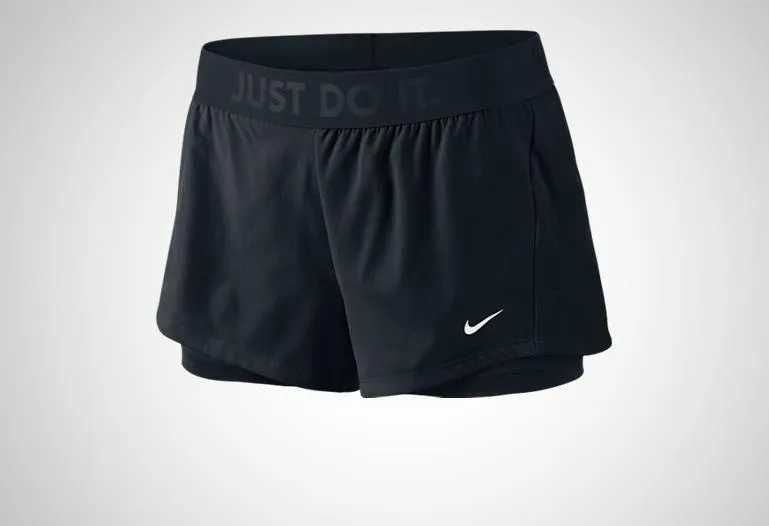 Nike Circuit 2 In 1 Woven Short дамски къси панталони с клин къс панталон шорти размер S