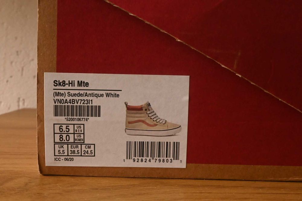 кецове VANS 38,5