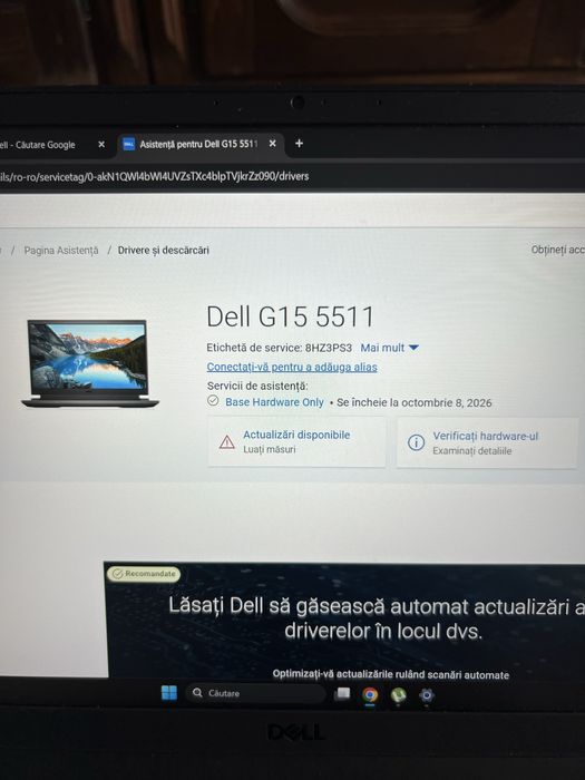 Laptop Gaming Dell G15 5511
