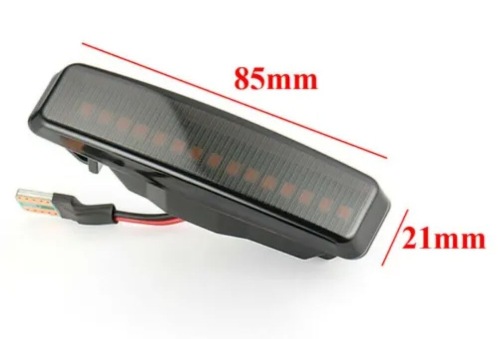 НОВИ динамични лед мигачи (бягащи) за БМВ Е39 5та серия +ПОДАРЪК