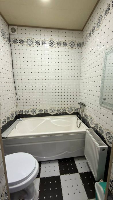 1 хона 55м² икки томонлама проект 4-қават мансард ор: Файзобод Масчит