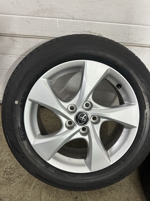 Set jante aliaj pe 17 originale Toyota