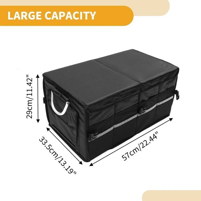 Многофункционален органайзер за багажник - 57×33.5×29 см