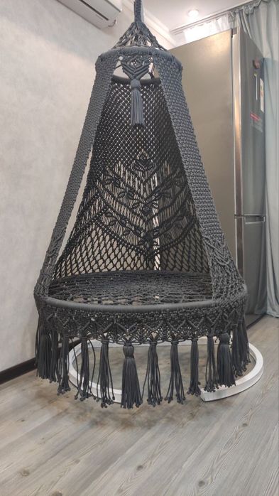 Гамак шатер (макраме) новый