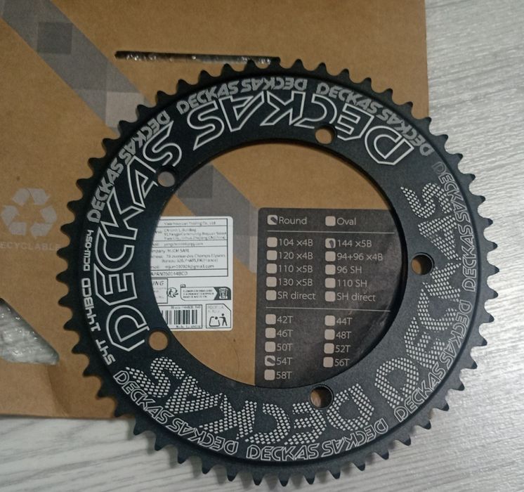 передняя звезда 144bcd 54t