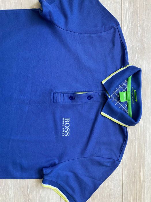 Hugo Boss Green GR Peppo Pro Modern Fit polo t shirt мъжка поло тениска размер S