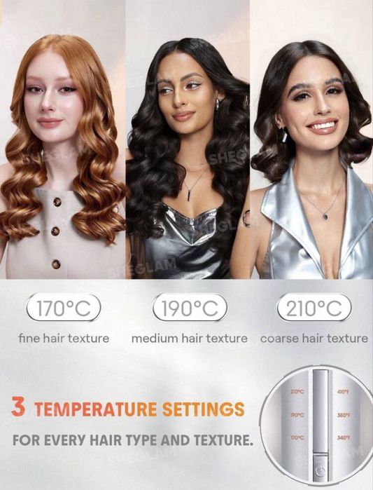 Автоматична маша за къдрене на коса - 25 мм