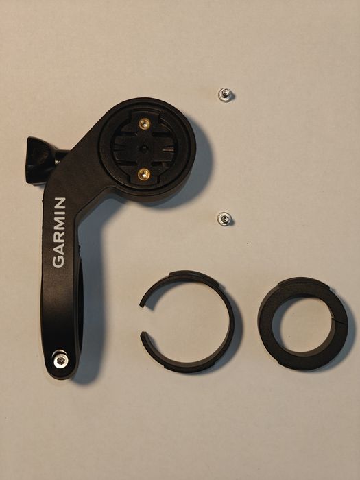 Prindere ghidon Garmin (aero edge) + atasament montare lumina biciclet