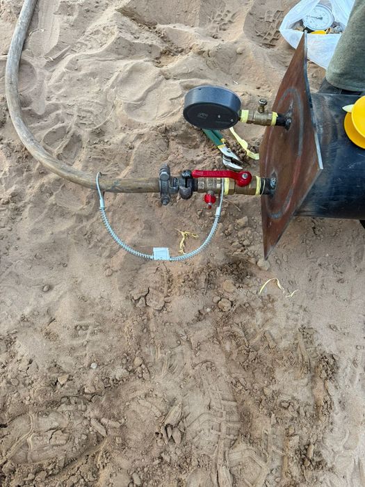 Продувка поливной системы !!!