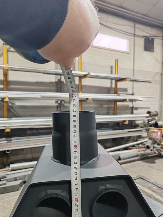 Promotie!!! Recuperator de caldura profesional din otel gros de 3 mm!