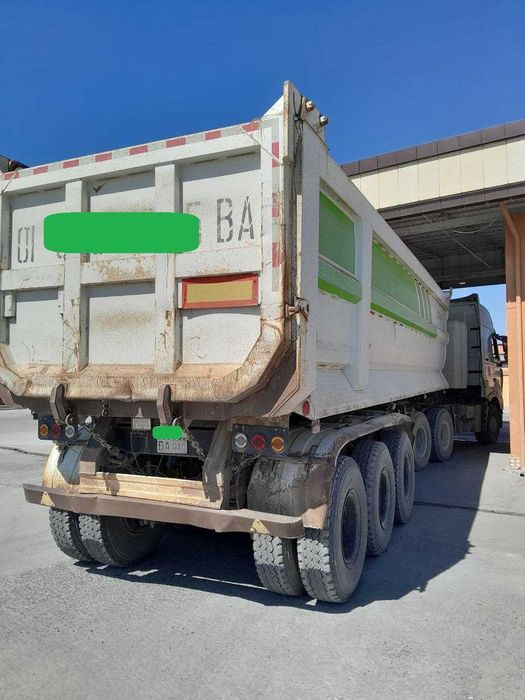 Тягач Howo A7 ва полуприцеп самосвал Sunhunk 40 куб сотилади!!!