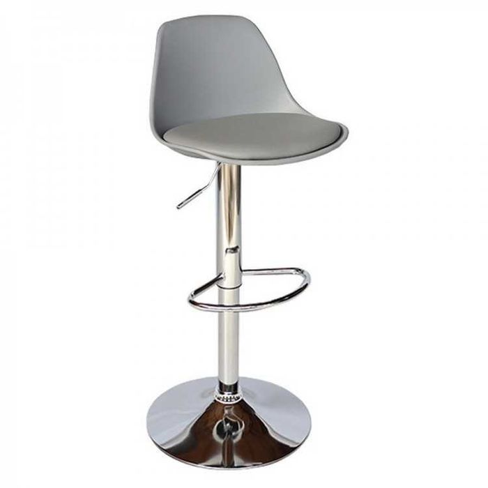 Бар стол 18 еко кожа, PVC и хром