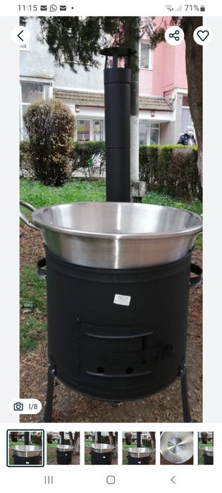 Ceaun inox alimentar 70L Promo 499 lei