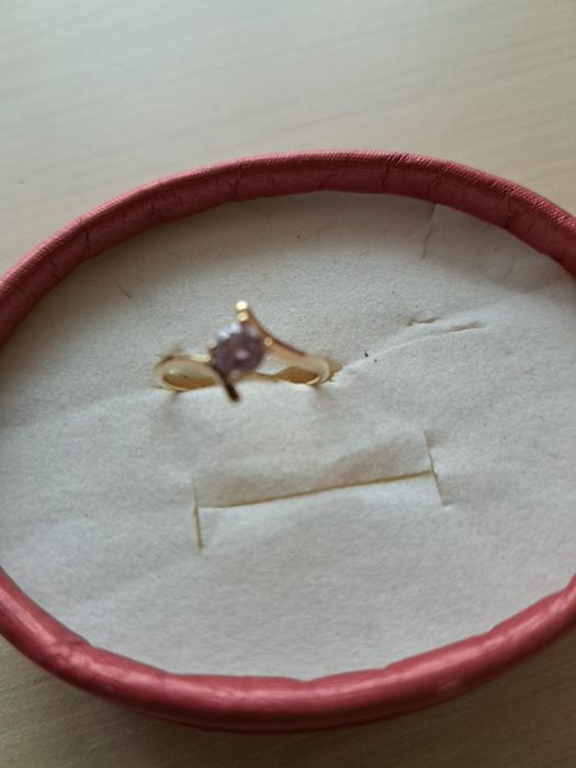 Vand inel aur 14 karate