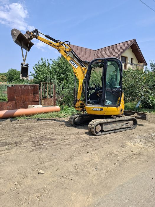 Lucrari mini-excavator ,utilaj 3t ,sapaturi,fundatie,casa,gard,apa,gaz