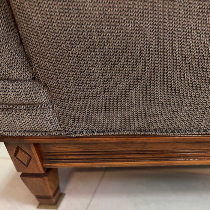 Винтидж „WINGBACK“ кресло от масив