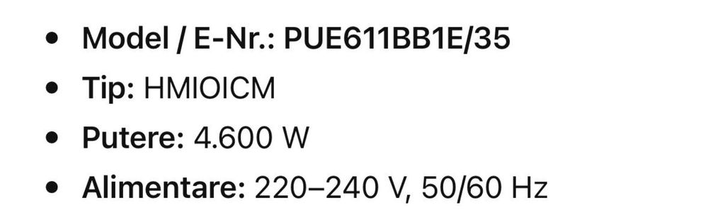 Plita pe inductie Bosch 500 de lei