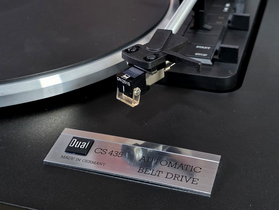 Pick-up DUAL CS-435, full automatic, retro hifi stereo