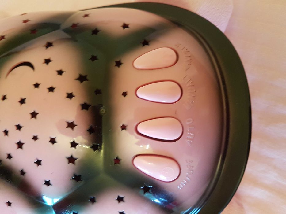 Музыкальный ночник проектор Черепаха (звездное небо)