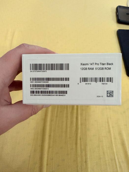Xiaomi  14T Pro Titan Black 12GB RAM 512 GB ROM