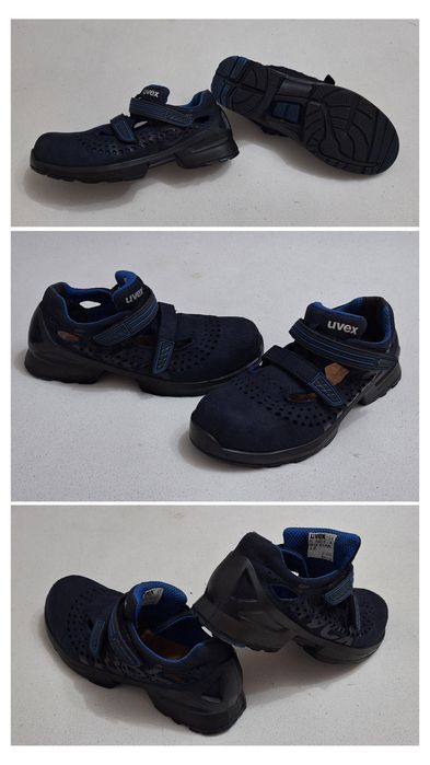 UVEX Sandale de protectie S1 SRC ESD, pantofi muncă Nr. 41 EU unisex
