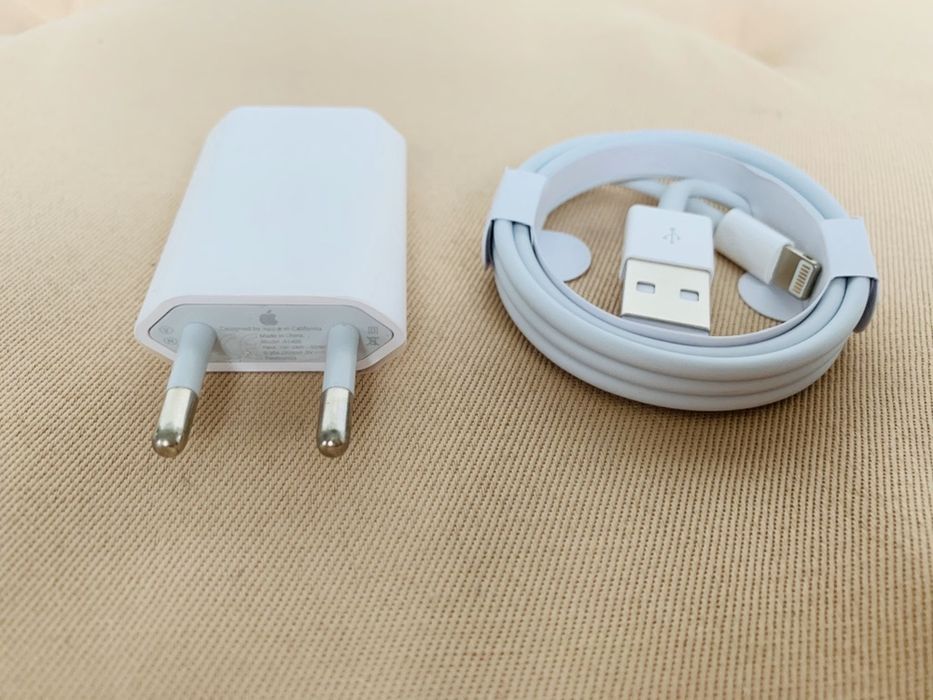 Incarcator De 1 Amper si Cablu Usb 1M Compatibil Iphone