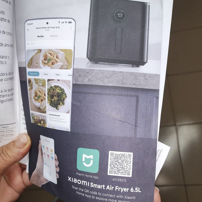 Smart Air fryer 6.5l.