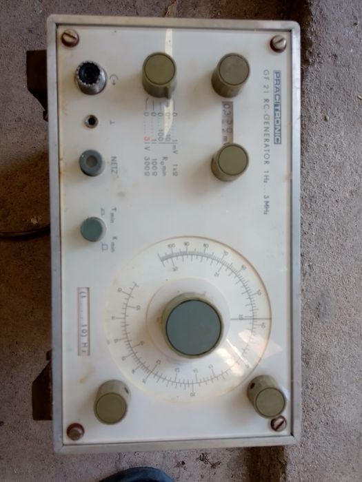 GF 21 RC Generator 1 Hz ...3MHz