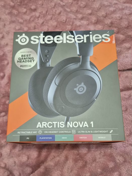 steelseries arctis nova 1 черный с гарантией