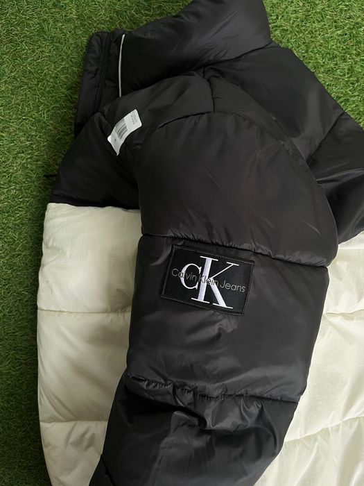 Мъжко пухено яке :  Calvin Klein Jeans Non Down Blocking Puffer Jacket М