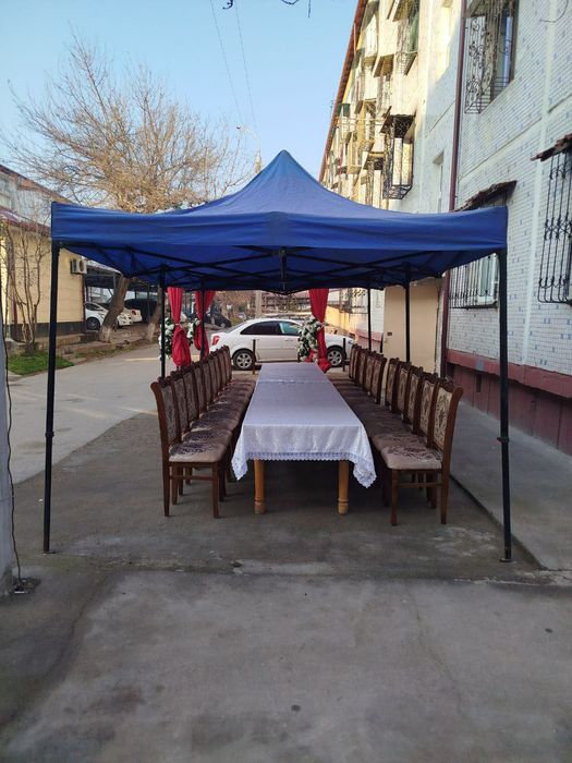 Prakat toy va boshqa marosimlar uchun stol stul ijaraga beramiz 24/7