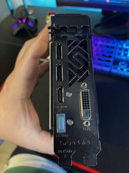 Виделкарта rx580 sapphire nitro+ 8gb