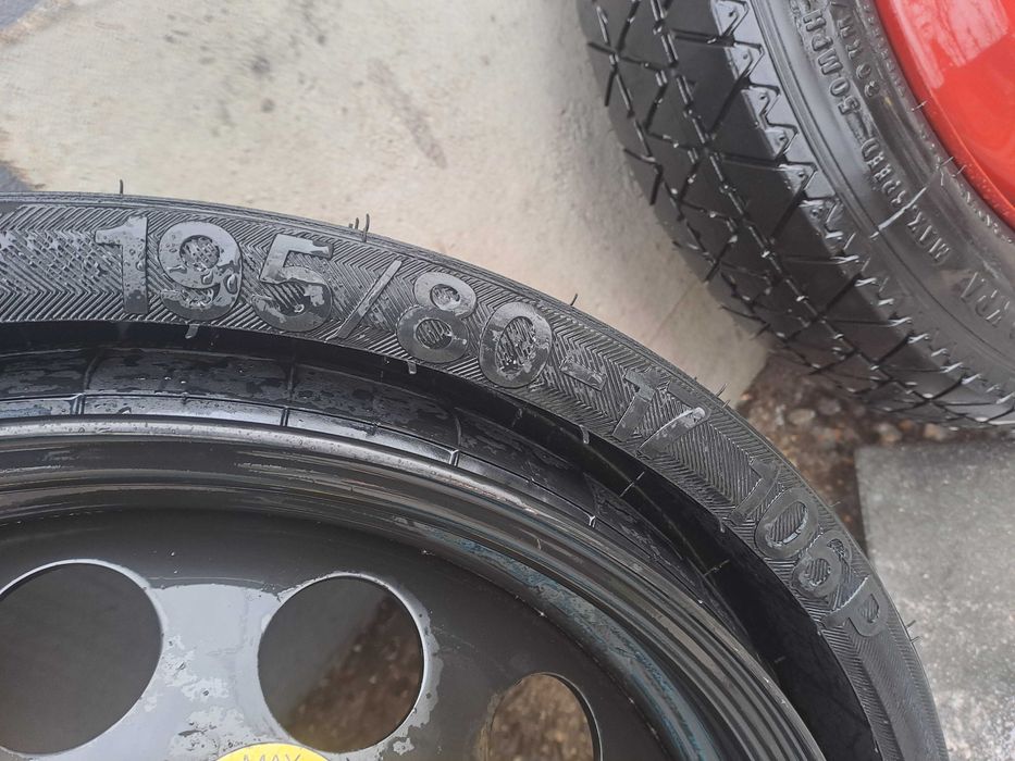 Roata rezerva slim R17, cod 7L6601027B, Vw Touareg (7LA, 7L6)