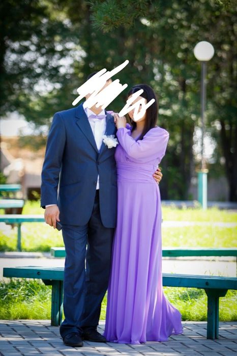 Продам сиреневое платье