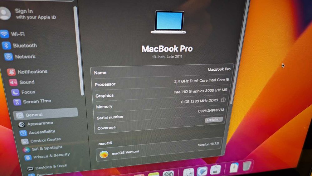 Macbook Pro 13", i5 cu SSD sau HDD