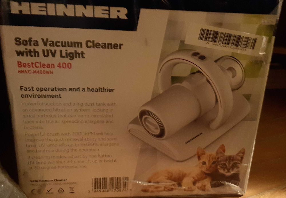 Aspirator de canapele si saltele Heinner BestClean