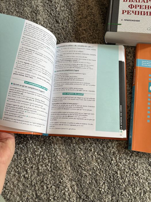 Френска граматика и френски-български речник