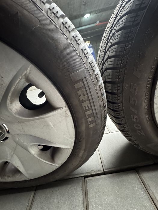 Set 4 roți complete BMW 205/55 R16 – Cauciucuri/Anvelope M+S Pirelli