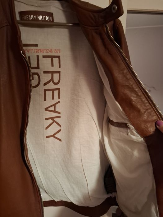 Кожено яке от естествена кожа