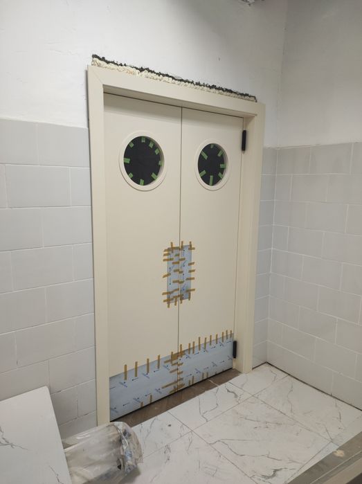 Установка дверей