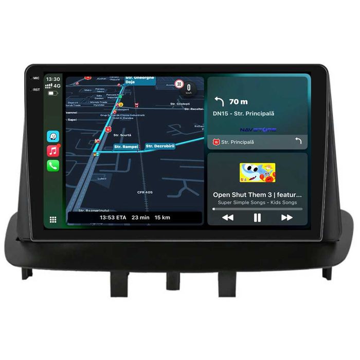 Navigatie Dedicata Renault Megane 3 (2008-2015), Fluence, BT, Carplay