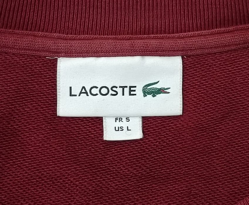 Lacoste Sweatshirt оригинално горнище L памучен суичър горница