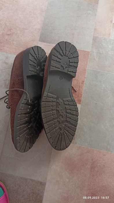 Мужские туфли кожаные