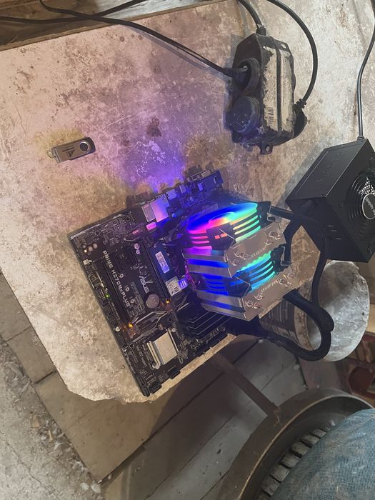 Kit I7 7700, 16gb ddr4 ram, 128gb ssd nvme, cooler