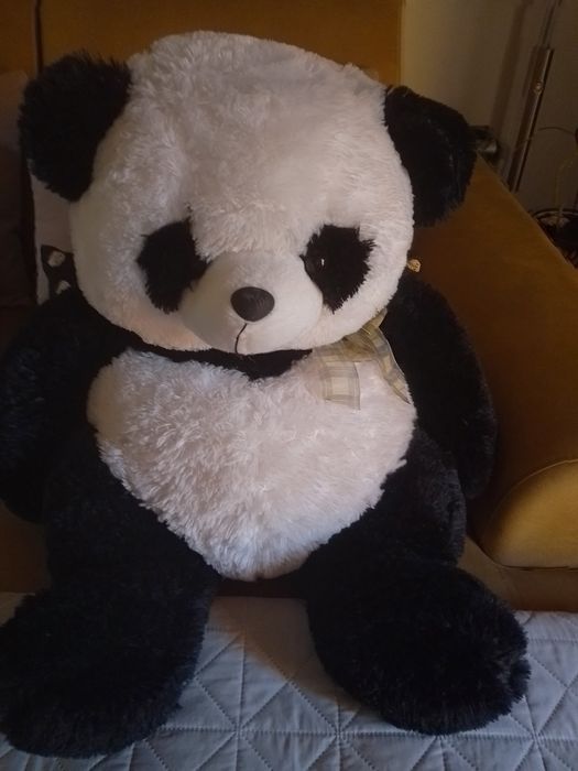Голяма пухена играчка Панда