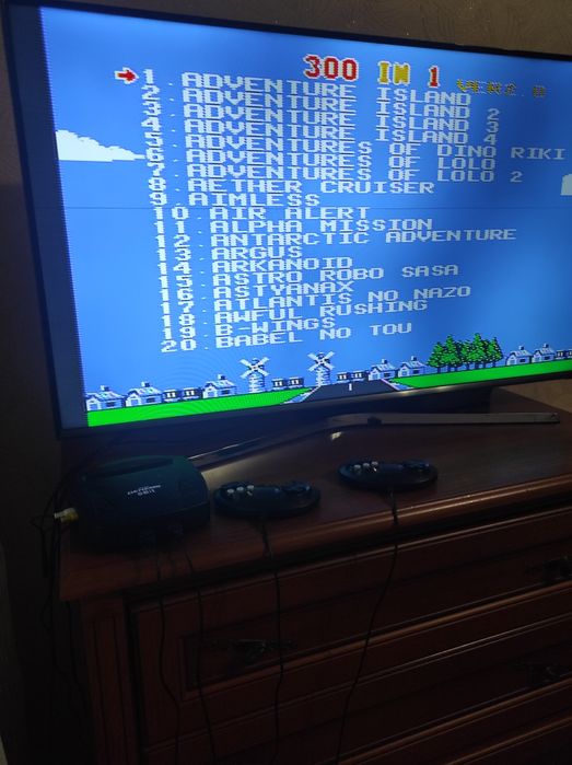 Retro genesis 8 bit на 300+ игр
