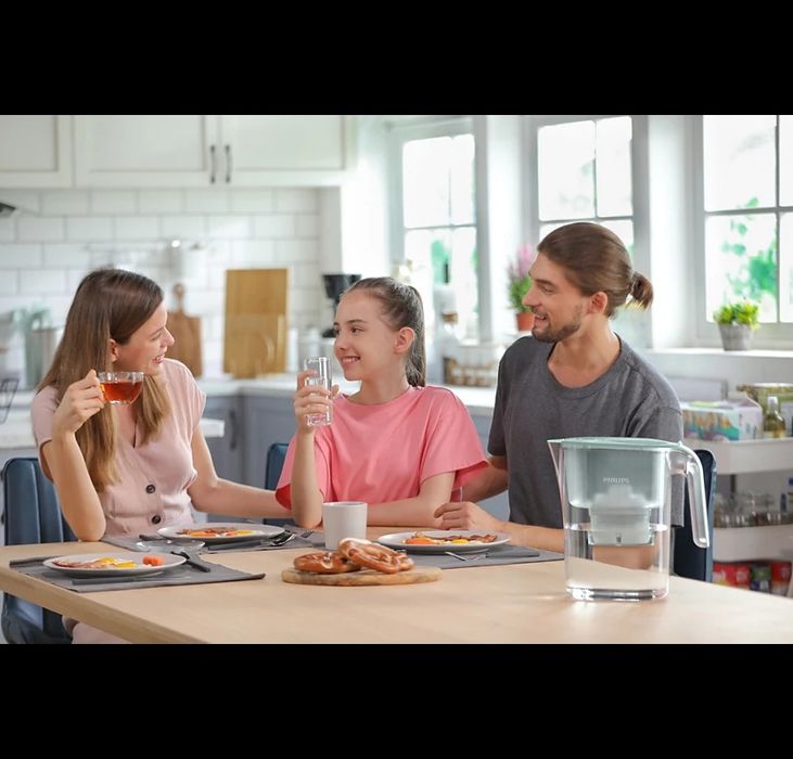 Кувшин фильтр для воды Philips 4 литр с цифровым таймером