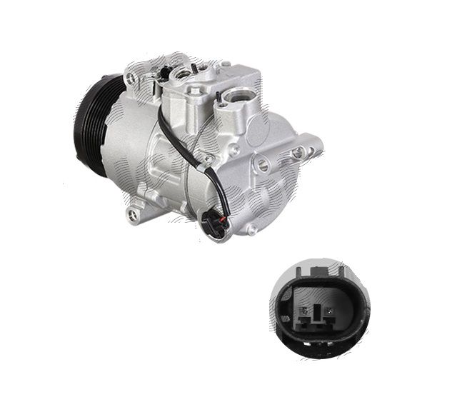 Compresor AC, aer conditionat Mercedes Clasa C (W204) 2007-2011, E Class (W212) 2009-2016, Glk (X204) 2008-2015, 3.0 CDI, de tip Denso, mufa: 12,9, OE 0022303211, Th-Series
